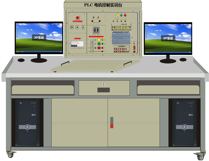 PLC電機(jī)控制實訓(xùn)臺